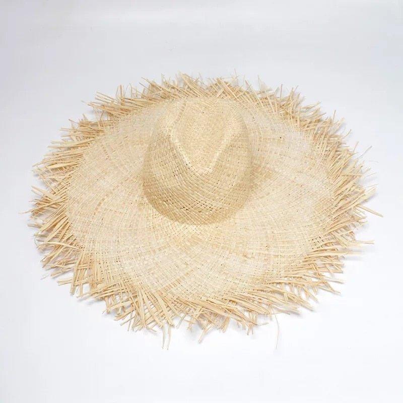 Stylish Handmade Raffia Straw Sun Hats-Hat-BambooChic